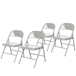 Set Of 4 All Steel Folding Chairs - Hampden Furnishings 15 Set Of 4 All Steel Folding Chairs - Hampden Furnishings -Baxton Studio Shop GUEST 46a8837e edb7 4fdd bf4b 8f4a10ca8d15