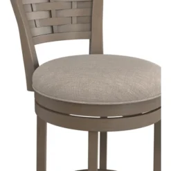 Thredson Swivel Height Barstool Light Antiqued Gray Wash - Hillsdale Furniture -Baxton Studio Shop GUEST 46da5ca6 f6d5 4a54 8ec7 696d5e6f25b5