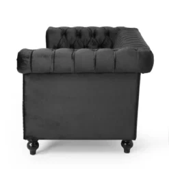 Brinkhaven Modern Glam Tufted Velvet Loveseat With Nailhead Trim - Christopher Knight Home 12 Brinkhaven Modern Glam Tufted Velvet Loveseat With Nailhead Trim - Christopher Knight Home -Baxton Studio Shop GUEST 46ebb8a8 cefc 48b5 8052 51382232abce