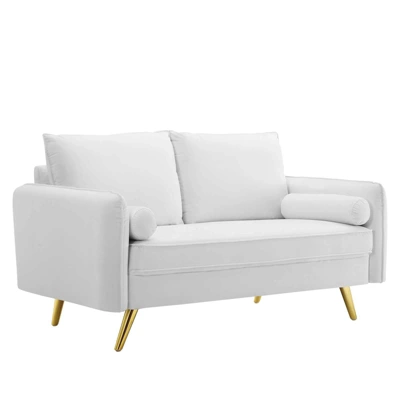 Revive Performance Velvet Loveseat - Modway 9 Revive Performance Velvet Loveseat - Modway - Image 9