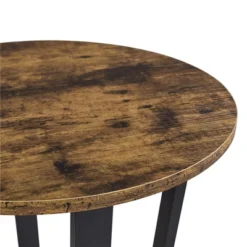 Yaheetech Industrial Side Table, Round Sofa Table With Storage Rack -Baxton Studio Shop GUEST 47be4bcd 0b25 4f2c 8f60 7daeec10a563