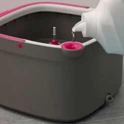 True & Tidy TrueClean Spin Mop & Bucket System With Silicone Sweeper 21 True & Tidy TrueClean Spin Mop & Bucket System With Silicone Sweeper -Baxton Studio Shop GUEST 47ceceb2 4046 4c7c be48 201fbe27a56c