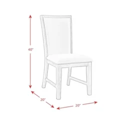 2pc Jasper Dining Slat Back Side Chair Set Black - Picket House Furnishings 19 2pc Jasper Dining Slat Back Side Chair Set Black - Picket House Furnishings -Baxton Studio Shop GUEST 47d29598 e102 4b31 8166 d04af22bbbfd 1