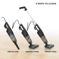 Black & Decker BLACK+DECKER Powerseries Flex 3-in-1 Corded Stick Vacuum: Lightweight, Bagless, HEPA Filter, Multi-Surface, 23ft Cord -Baxton Studio Shop GUEST 4880f3e0 1615 4400 ba4a bdad2cd36130