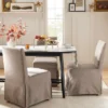 Canvas Slipcover Armless Dining Chair - Hearth & Hand™ With Magnolia