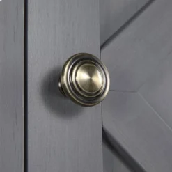 54" Farmhouse Two-Tone TV Stand For TVs Up To 65" Gray - Home Essentials -Baxton Studio Shop GUEST 49139082 c702 4fe9 b7f7 08bb6e9287d0