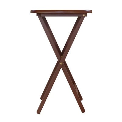 5pc Lucca TV Set Walnut Finish - Winsome 7 5pc Lucca TV Set Walnut Finish - Winsome - Image 7