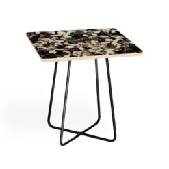 Cayena Blanca Herbolarium Side Square Table - Deny Designs -Baxton Studio Shop GUEST 4984fa3b bb17 40e7 a30c c194a790e069