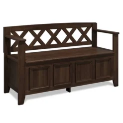48" Halifax Entryway Storage Bench - WyndenHall 32 48" Halifax Entryway Storage Bench - WyndenHall -Baxton Studio Shop GUEST 49f12239 c6e5 4c61 b6e8 c6134d69e78d
