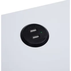 Fierce Side Table With USB Charging Dock - Acme Furniture -Baxton Studio Shop GUEST 4a12552d c39b 4911 9afe b9f129d955f1