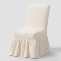Ruffled Slipcover Dining Chair - Threshold™ Designed With Studio McGee -Baxton Studio Shop GUEST 4bcc6bc3 9968 4bd9 ab1d 7a2d5b5ef5f0