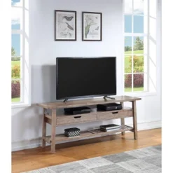 Sonoma TV Stand For TVs Up To 58" Gray - Boraam -Baxton Studio Shop GUEST 4c450dfc 4530 43bc bc9f 459067314b4f