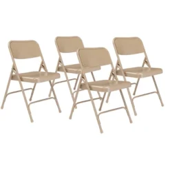 Set Of 4 Premium All Steel Folding Chairs - Hampden Furnishings -Baxton Studio Shop GUEST 4c639f28 f0b3 4a0b ba82 7e0a8671bc6e