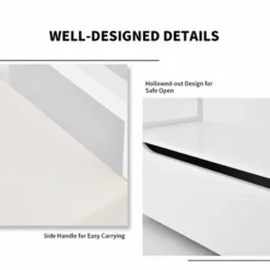 Costway Shoe Bench Storage Rack Cushion Seat Ottoman Bedroom Hallway Entryway Black/White 18 Costway Shoe Bench Storage Rack Cushion Seat Ottoman Bedroom Hallway Entryway Black/White -Baxton Studio Shop GUEST 4cd161b3 0db0 41e6 a851 f93815193ee4