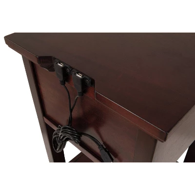 Marnville Side Table Reddish Brown - Signature Design By Ashley 5 Marnville Side Table Reddish Brown - Signature Design By Ashley - Image 5