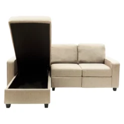 Palisades Reclining Sectional With Left Storage Chaise - Serta -Baxton Studio Shop GUEST 4d415d0c a0fb 4345 a797 3f0c8d9f77de