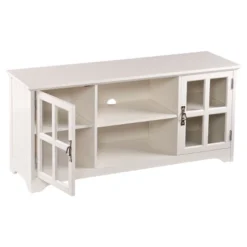 Remey TV Stand For TVs Up To 50" White - Aiden Lane -Baxton Studio Shop GUEST 4e684715 b61d 412d bbb4 7a8b5f7eeada