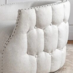 Jorge Curved And Ergonomic Design Barrel Chair With Decorative Nailhead Tirms Swivel Chair | ARTFUL LIVING DESIGN 15 Jorge Curved And Ergonomic Design Barrel Chair With Decorative Nailhead Tirms Swivel Chair | ARTFUL LIVING DESIGN -Baxton Studio Shop GUEST 4ebdb69e 7279 4892 890b 44047b8e4ff6