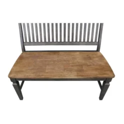 Vista Slatback Bench Hickory Brown - International Concepts 8 Vista Slatback Bench Hickory Brown - International Concepts -Baxton Studio Shop GUEST 4f41d152 1364 4ac1 995f e5210065125d