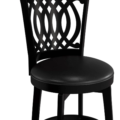 25" Van Draus Swivel Counter Height Barstool Metal/Black - Hillsdale Furniture 11 25" Van Draus Swivel Counter Height Barstool Metal/Black - Hillsdale Furniture - Image 11