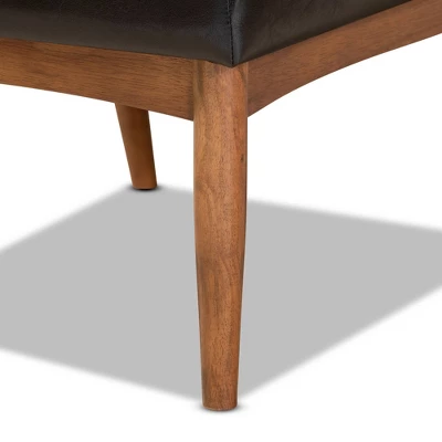 Sanford Wood Dining Chair - Baxton Studio 5 Sanford Wood Dining Chair - Baxton Studio - Image 5