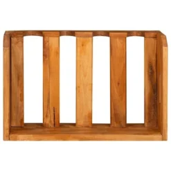 VidaXL Set Of 4 Wine Racks - Handmade Solid Reclaimed Wood Holder For 16 Bottles - Rustic Vintage Décor - Brown -Baxton Studio Shop GUEST 4fef1c3c 981b 4d47 b017 a392416fce4e