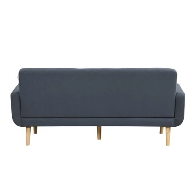 Ramon Stationary Sofa Charcoal - Lifestyle Solutions 4 Ramon Stationary Sofa Charcoal - Lifestyle Solutions - Image 4