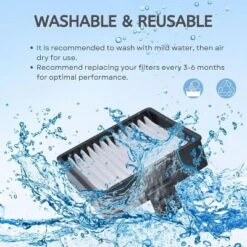 Nispira A32VC04 Vacuum Filter Replacement For Ryobi Hand Vacuum Filter P712 P713 P714K 18V ONE+ HAND VACUUM. 2 Packs -Baxton Studio Shop GUEST 50a9ff3d 4a65 4d98 9a0e 3a09369cc9b5 1