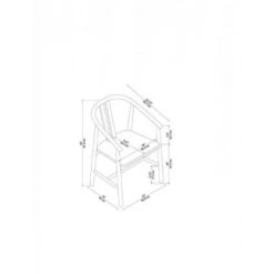 Sculpted Wood Dining Chair - Hearth & Hand™ With Magnolia -Baxton Studio Shop GUEST 50d91881 8a02 41a2 825a e0f5f686a73c