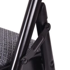 Costway Set Of 6 Folding Chairs Fabric Upholstered Padded Seat Metal Frame Home Office -Baxton Studio Shop GUEST 50f52434 1a3a 4a54 9990 58b460c3a970