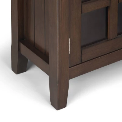 Normandy Solid Wood Entryway Storage Cabinet - Wyndenhall 5 Normandy Solid Wood Entryway Storage Cabinet - Wyndenhall - Image 5