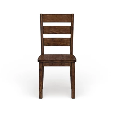 Set Of 2 Kopec Industrial Side Chairs Walnut - HOMES: Inside + Out 3 Set Of 2 Kopec Industrial Side Chairs Walnut - HOMES: Inside + Out - Image 3