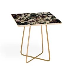 Cayena Blanca Herbolarium Side Square Table - Deny Designs -Baxton Studio Shop GUEST 518b7e27 99ee 403a bfd0 acc11e46e1e6