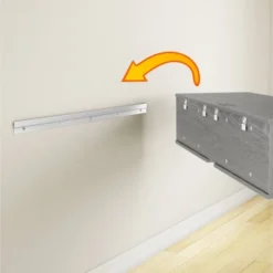 66" City Life Wide Wall Mounted Console - South Shore -Baxton Studio Shop GUEST 519c6841 057b 4bf3 8c22 8e590055e54d