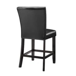 26" Set Of 2 Carrara Counter Height Barstools Black - Steve Silver -Baxton Studio Shop GUEST 51c1d3a1 c18d 429f 9356 2b04d872a40c
