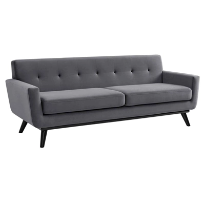 Engage Performance Velvet Sofa - Modway 9 Engage Performance Velvet Sofa - Modway - Image 9