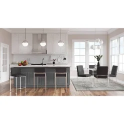 Set Of 2 Fuji High Back Dining Chairs - LumiSource 25 Set Of 2 Fuji High Back Dining Chairs - LumiSource -Baxton Studio Shop GUEST 521c7ab0 cc49 4e11 b229 8cf1f6b3de76