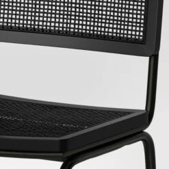 Errol Cane And Wood Dining Chair With Metal Legs Black - Threshold™ 8 Errol Cane And Wood Dining Chair With Metal Legs Black - Threshold™ -Baxton Studio Shop GUEST 5279fd2d 6540 4b0a 9d4f b9e7a5700f6d