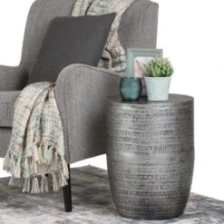 Jean Large Metal Accent Table - WyndenHall