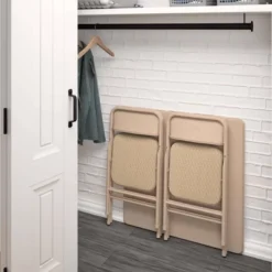 5pc Folding Table And Chair Set Tan - Room & Joy -Baxton Studio Shop GUEST 52a68076 737d 46e8 a128 3aa3338d6605