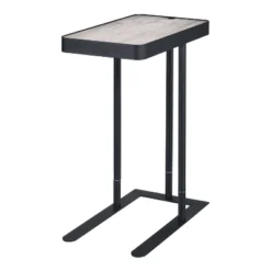 Callander Hidden Storage Height Adjustable Side Table - MiBasics -Baxton Studio Shop GUEST 52b99aea f788 4767 9f12 6cdf9c0e5c57
