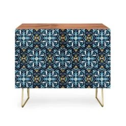 Heather Dutton Andalusia Midnight Blues Walnut Credenza - Deny Designs -Baxton Studio Shop GUEST 52c1090f d707 4041 94ee 8b7fc4bba4b1