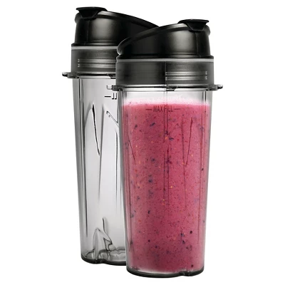 Ninja Fit Single-Serve Blender With Two 16oz Cups - QB3001SS: Personal Smoothie Blender, 700W, BPA-Free, Black 2 Ninja Fit Single-Serve Blender With Two 16oz Cups - QB3001SS: Personal Smoothie Blender, 700W, BPA-Free, Black - Image 2