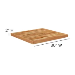 Flash Furniture Square Butcher Block Style Table Top 11 Flash Furniture Square Butcher Block Style Table Top -Baxton Studio Shop GUEST 53c7c337 53bc 453b a246 61b98a0d5c3f