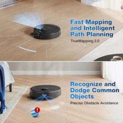 ECOVACS DEEBOT N30 PRO OMNI Robot Vacuum And Mop Edge Mopping Hot Air-Drying Hot Water Mop Washing -Baxton Studio Shop GUEST 53d462a2 a827 4f0b a5ad 0a9aeaf0d11f