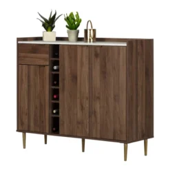 Hype 3-Door Buffet Server With Storage Walnut - South Shore 17 Hype 3-Door Buffet Server With Storage Walnut - South Shore -Baxton Studio Shop GUEST 53e807f8 eb31 4bad bab9 2542cc1535ee