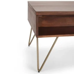 Moreno Solid Mango Wood Lift Top Coffee Table - WyndenHall -Baxton Studio Shop GUEST 541893ff c399 4c20 9e48 d23a33e93427
