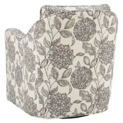 Mitchell Wide Seat Swivel Armchair - Madison Park -Baxton Studio Shop GUEST 543e0dc2 d23d 4ade a86b 0f003e4f1355