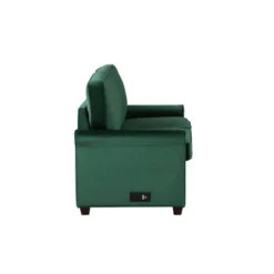Nielson Convertible Futon Sleeper Loveseat Green - Lifestyle Solutions 11 Nielson Convertible Futon Sleeper Loveseat Green - Lifestyle Solutions -Baxton Studio Shop GUEST 54b7f8df a5ee 4590 8011 ae2ef34a39bc