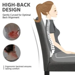 Yaheetech Set Of 2 Armless Upholstered Dining Chairs With Solid Wood Legs -Baxton Studio Shop GUEST 54e86b7d 065c 440c bdc2 d4bc08e22a75